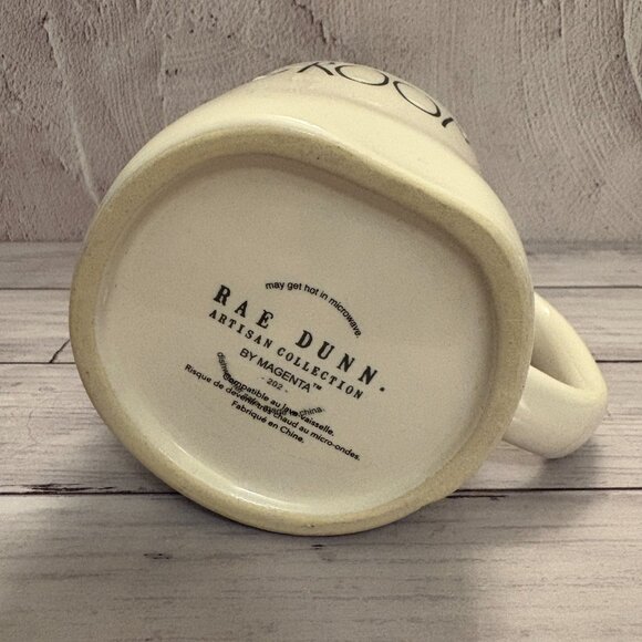 Rae Dunn Artisan Collection by Magenta GROOM White Black Large Mug (SKU: 221MI) - Picture 6 of 8